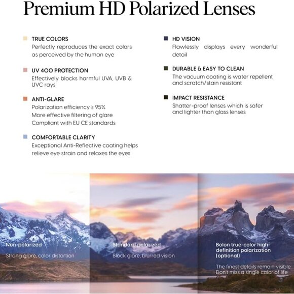 Women Cat Eye Sunglasses Polarized UV Protection Stylish Eyewear - Picture 5 of 8